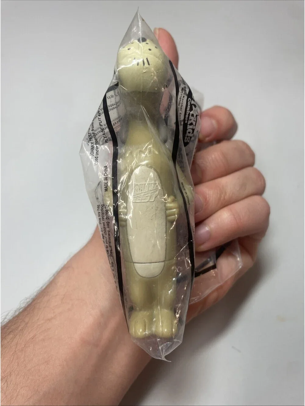Rare HTF Johnny Test  4.5 DUKEY 2010  Toy Figure DHX